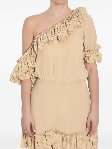 Saint Laurent Rouched Mini Dress - Saint Laurent - Modalova