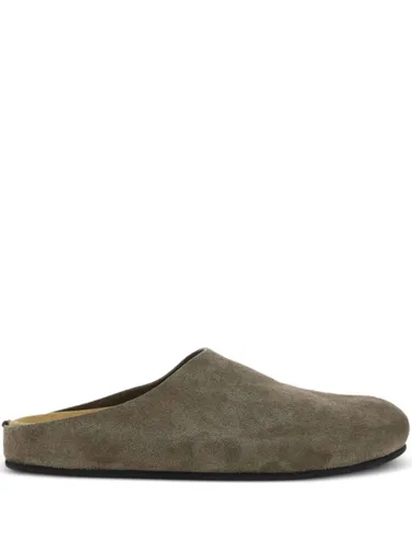 The Row Hugo Leather Slippers - The Row - Modalova