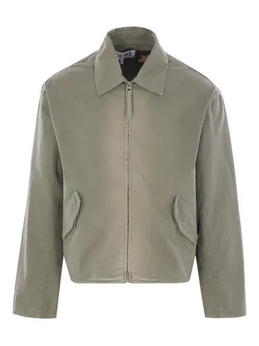 Anagram Cotton Jacket - LOEWE PAULA'S IBIZA - Modalova