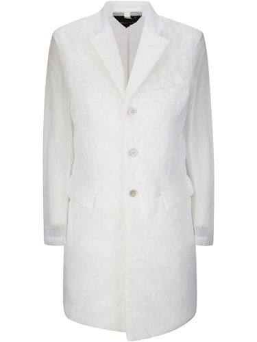 Single-Breasted Coat - Comme des Garcons - Modalova
