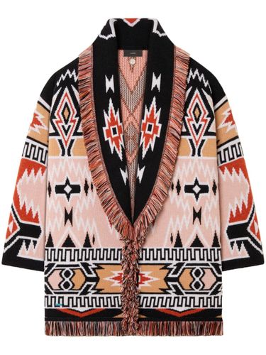 Geometric Roots Wool Cardigan - Alanui - Modalova