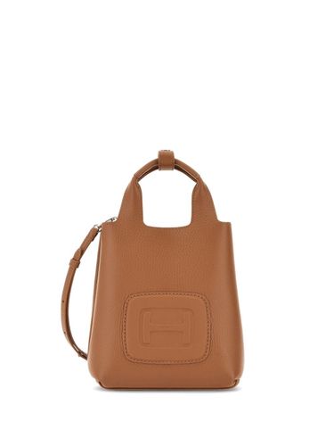 Hogan H-Bag Mini Leather Tote Bag - Hogan - Modalova