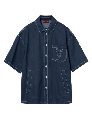 Gucci Denim Shirt - Gucci - Modalova