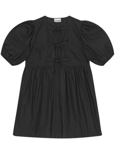 GANNI Organic Cotton Mini Dress - GANNI - Modalova