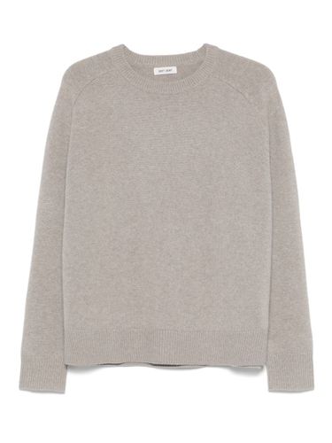 Cashmere Boyfriend Crewneck Jumper - SOFT GOAT - Modalova