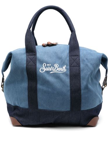 Travel Bag With Embroidered Logo - MC2 Saint Barth - Modalova