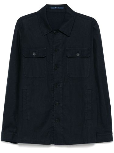 Drumohr Linen Shirt Jacket - Drumohr - Modalova