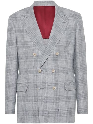 Suit-Type Linen Jacket - Brunello Cucinelli - Modalova