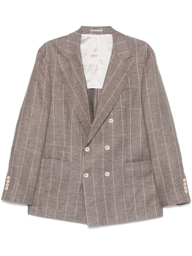 Linen Deconstructed Jacket - Brunello Cucinelli - Modalova