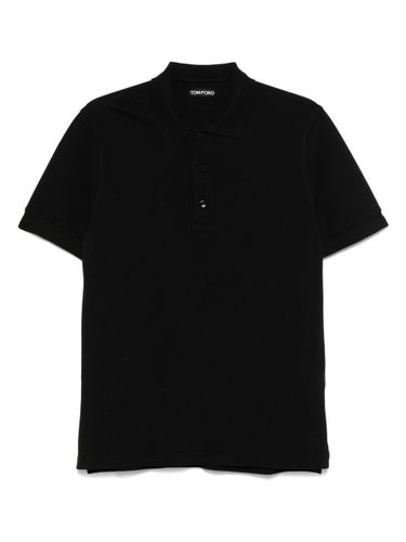 Tom Ford Lyocell Piquet Polo Shirt - Tom Ford - Modalova