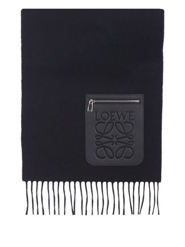 Anagram Wool And Cashmere Scarf - Loewe - Modalova