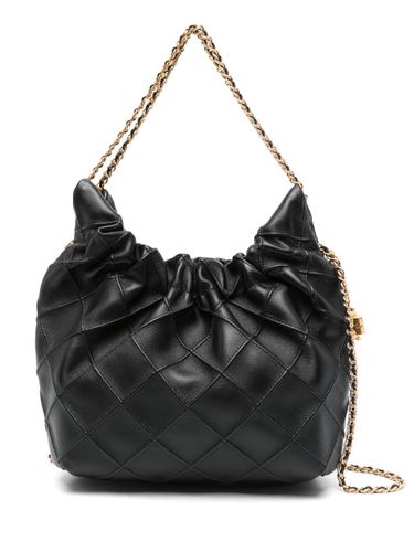 Fleming Mini Leather Hobo Bag - Tory Burch - Modalova