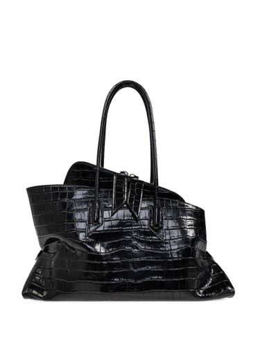 La Passeggiata Medium Leather Shoulder Bag - The Attico - Modalova