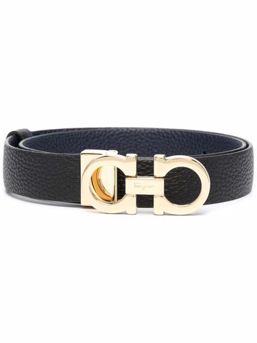 Ferragamo Leather Reversible Belt - Ferragamo - Modalova