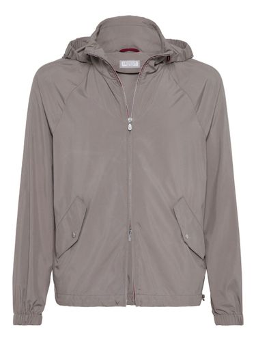 Water Resistant Blouson Jacket - Brunello Cucinelli - Modalova