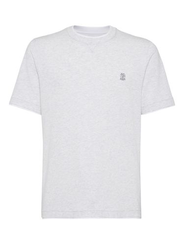 Logo Cotton T-Shirt - Brunello Cucinelli - Modalova