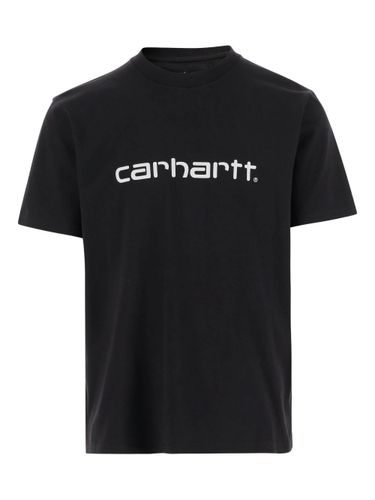 Carhartt WIP Logo Cotton T-Shirt - Carhartt WIP - Modalova