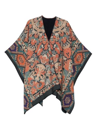 Wool Printed Poncho - Pierre Louis Mascia - Modalova
