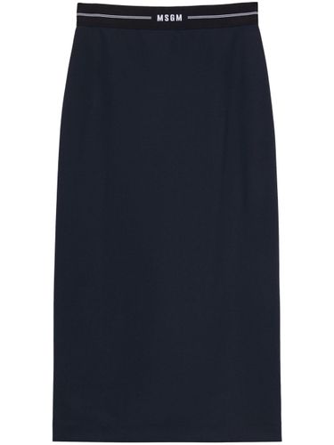 MSGM Wool Skirt - MSGM - Modalova