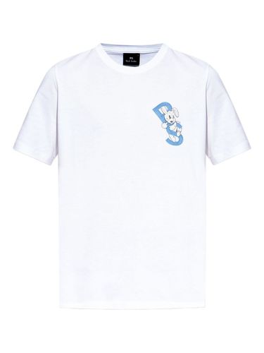 Bunny Repeat Cotton T-Shirt - PS PAUL SMITH - Modalova