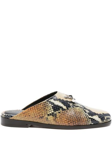 Alexander McQueen Leather Slippers - Alexander McQueen - Modalova