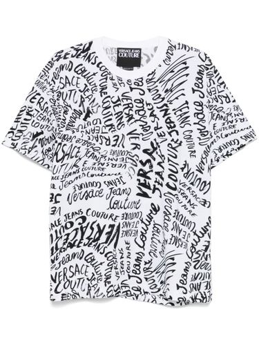Logomania T-Shirt - VERSACE JEANS COUTURE - Modalova
