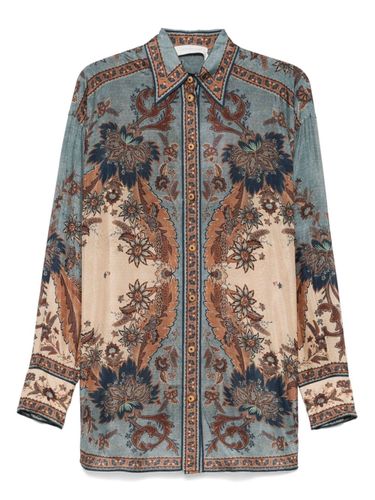 Ascension Printed Silk Shirt - Zimmermann - Modalova