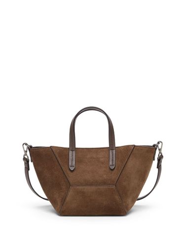 Leather Shopping Bag - Brunello Cucinelli - Modalova