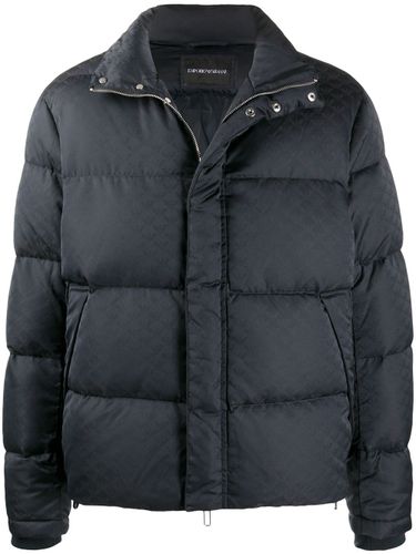 Nylon Short Down Jacket - Emporio Armani - Modalova