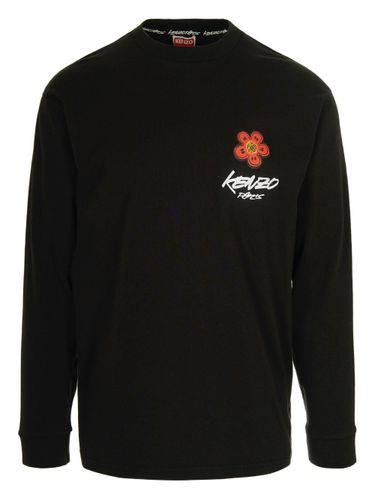 KENZO FUTURA Logo Cotton T-Shirt - KENZO FUTURA - Modalova