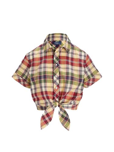 POLO RALPH LAUREN Cropped Shirt - POLO RALPH LAUREN - Modalova