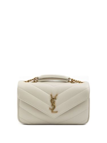 Loulou Small Leather Shoulder Bag - Saint Laurent - Modalova