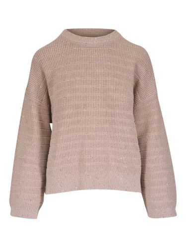 Cotton Diamond Sweater - Brunello Cucinelli - Modalova