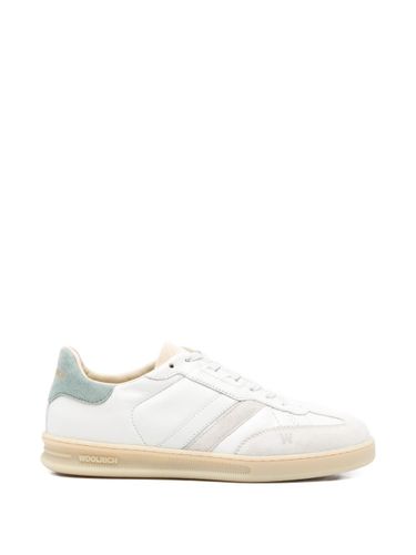 Woolrich Double U Leather Sneakers - Woolrich - Modalova
