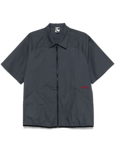 GR10K Poplin Shirt With Zip - GR10K - Modalova