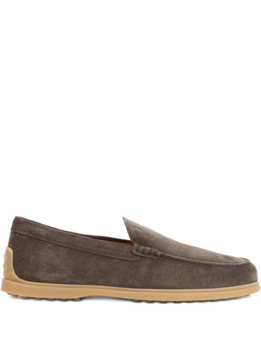 Tod's Suede Leather Loafers - Tod's - Modalova