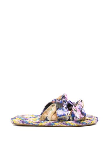 Carousel Linen Flat Sandals - Zimmermann - Modalova