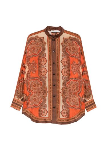 Zimmermann Mahon Silk Shirt - Zimmermann - Modalova