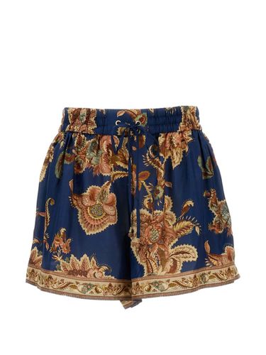Aster Printed Silk Shorts - Zimmermann - Modalova