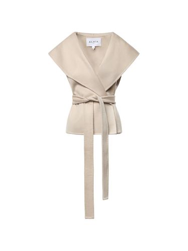 Alaïa Cashmere Hooded Jacket - Alaïa - Modalova