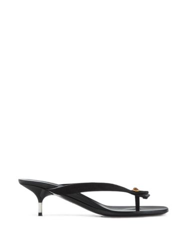 Versace Leather Thong Sandals - Versace - Modalova
