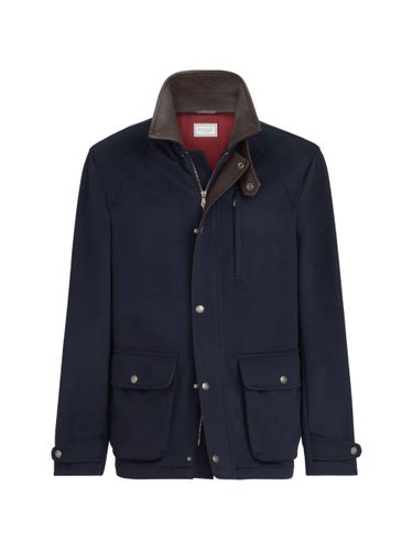 Brunello Cucinelli Wool Caban Coat - Brunello Cucinelli - Modalova
