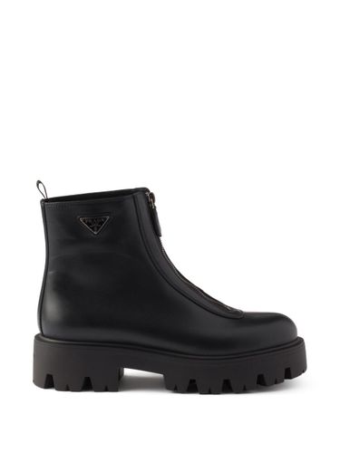Prada Leather Boots - Prada - Modalova