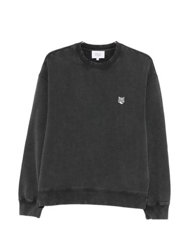 Fox Head Cotton Sweatshirt - MAISON KITSUNE' - Modalova