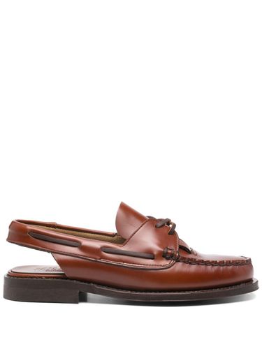 Saler Leather Slingback Loafers - HEREU - Modalova