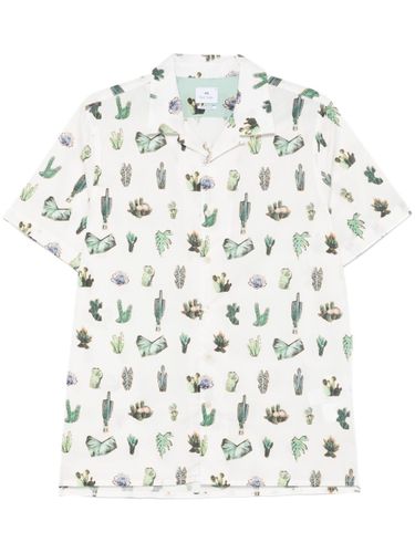 PS PAUL SMITH Printed Cotton Shirt - PS PAUL SMITH - Modalova