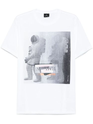 Ps Austronaut Cotton T-Shirt - PS PAUL SMITH - Modalova