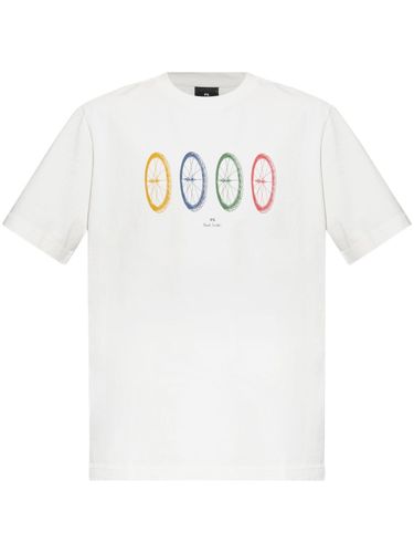 Bike Tyres Cotton T-Shirt - PS PAUL SMITH - Modalova