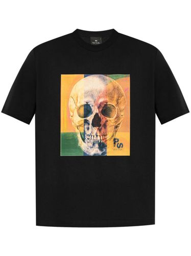 Skull Square Cotton T-Shirt - PS PAUL SMITH - Modalova