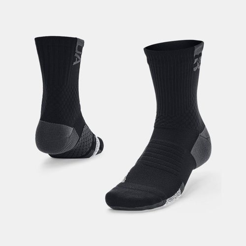 Chaussettes mi-hautes ArmourDry™ Playmaker unisexes / Jet Gris / Jet Gris L - Under Armour - Modalova